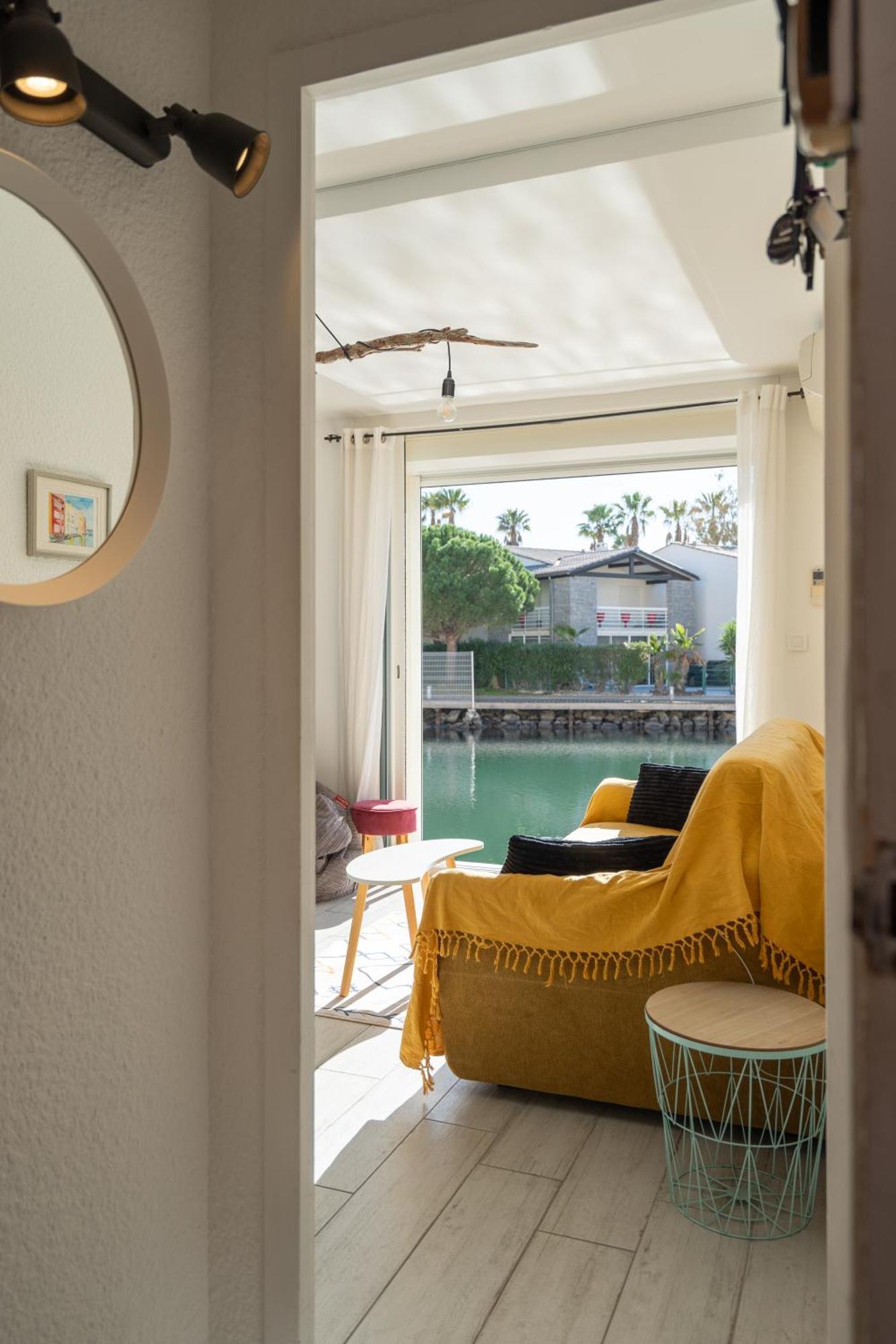 Sejournez les pieds dans l eau appartement classé 2 étoiles Agde Exterior foto
