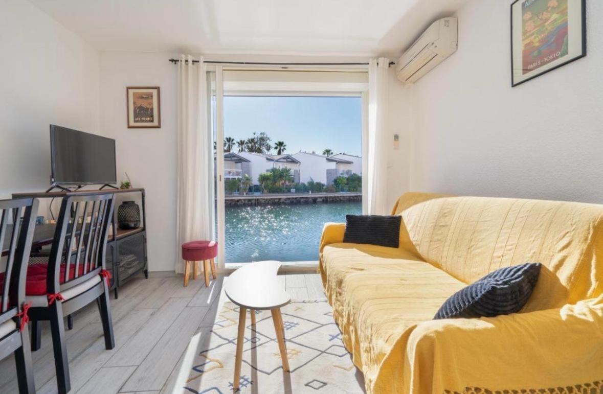 Sejournez les pieds dans l eau appartement classé 2 étoiles Agde Exterior foto